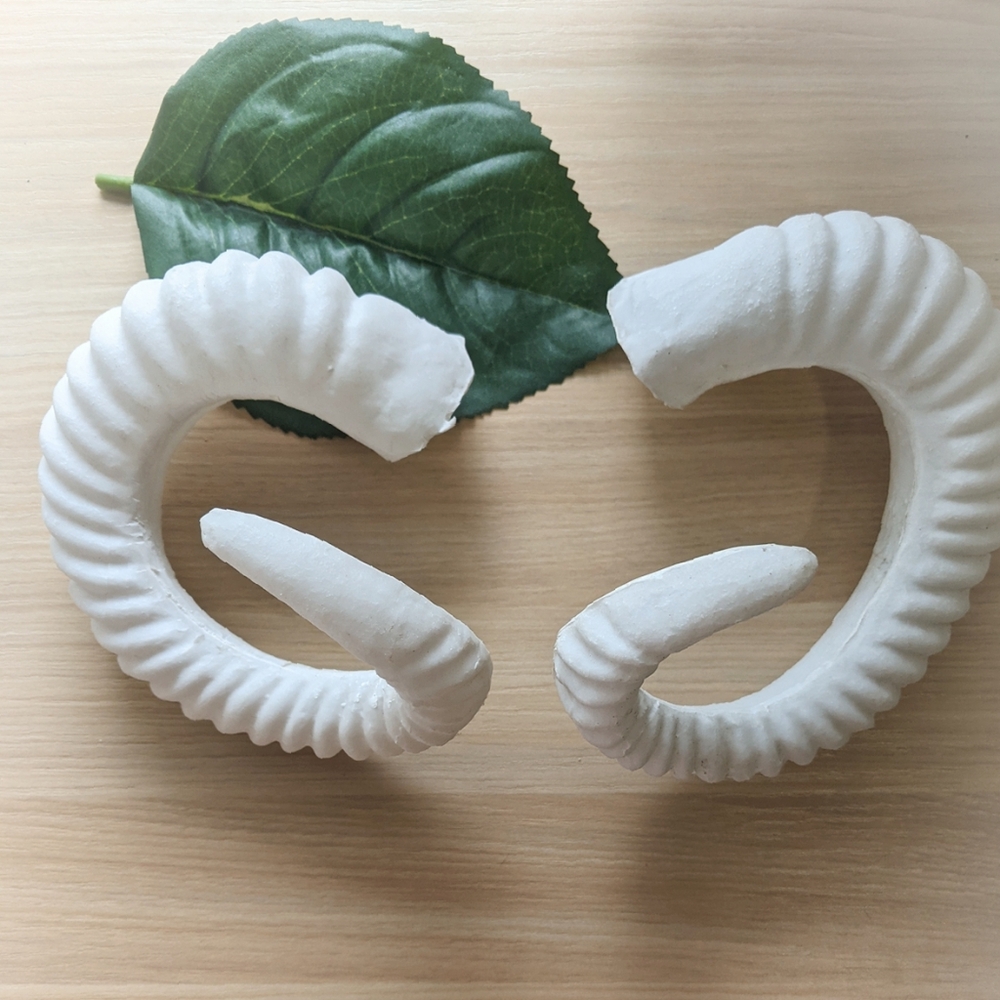 Large Faux Horns BNIP fake artificial costume antlers cosplay
